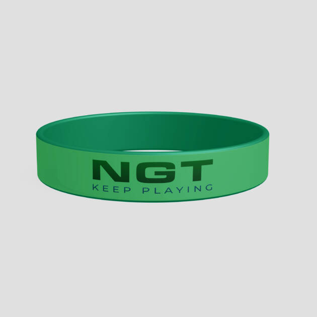 Classic Silicone Golf Wristband – Black