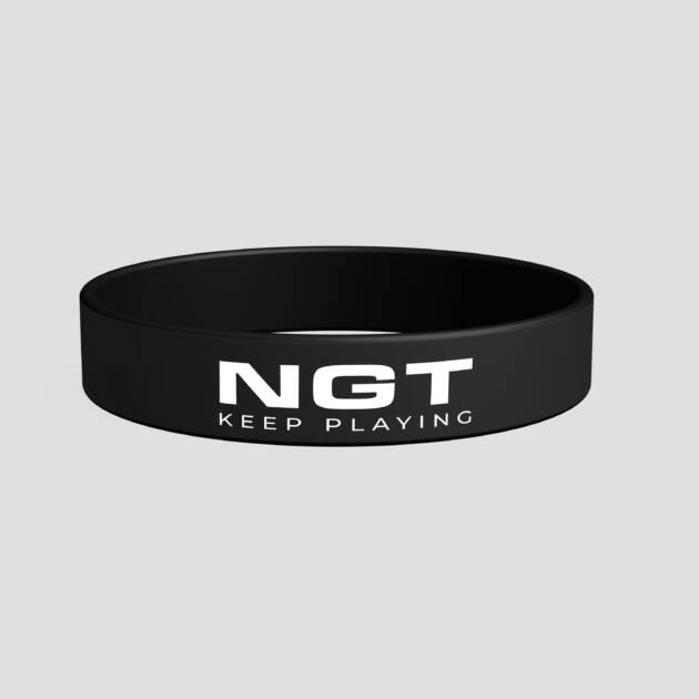 Limited Edition Leather Golf Wristband – Black